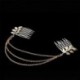 Női Vintage Retro arany hosszú Tassel mandzsetta stílus láncok fém haj fésű Hairband