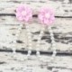 Görögdinnye piros Nyári csecsemő gyerekek baba lány virág gyöngy mezítláb gyűrű szandál láb karkötő
