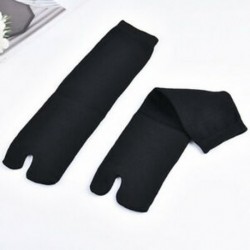 Fekete Sandal Toe Wear Clogs Két lábujja Hot Anti Szag 1Pair Női Flop Split Geta Tabi