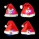Santa Claus felnőtteknek LED karácsonyi kalap Mikulás hóember rénszarvas sapka karácsonyi dekoráció gyerekek ajándék