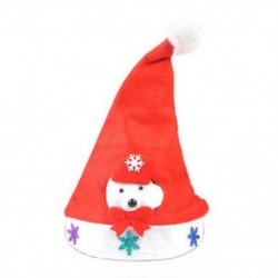 Medve a felnőtteknek LED karácsonyi kalap Mikulás rénszarvas hóember sapka karácsonyi dekoráció gyerekek ajándék