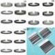 10db / Set * 2 10Pcs gótikus punk bársony tetoválás csipke choker nyaklánc medál nyaklánc készlet