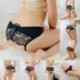 Lila Női szexi csipke fehérnemű Hot G-string rövidnadrág bugyi nadrág fehérnemű knickers