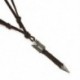 Férfi Vintage bőr nyíl Punk nyaklánc medálok Body Choker lánc ékszerek Új