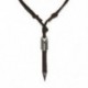 Férfi Vintage bőr nyíl Punk nyaklánc medálok Body Choker lánc ékszerek Új