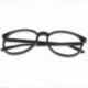 Fekete Divat Unisex férfi Retro kerek keret Vintage női szemüveg Nerd szemüveg ajándék