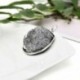 Ezüst DIY szabálytalan természetes achát rock kvarc kristály medál nyaklánc ékszer készítés