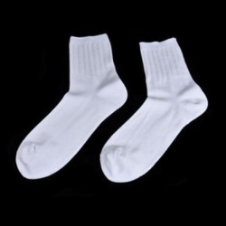Fehér férfiaknak Divat férfi meleg női zokni Unisex alkalmi pamut többszínű zokni harisnya