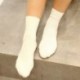 Fehér férfiaknak Divat férfi meleg női zokni Unisex alkalmi pamut többszínű zokni harisnya