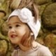 Lila Aranyos gyerekek lányok kisgyermek turban csomó fejpánt haj zenekar tartozékok baba fejfedők