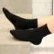 Sárga a nők számára Divat férfi női alkalmi meleg zokni Unisex pamut többszínű zokni harisnya