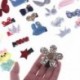 * 4 5Pcs gyerek lányok kézzel készített Bowknot haj klipek Barrette Hairpin haj tartozékok