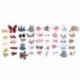 * 4 5Pcs gyerek lányok kézzel készített Bowknot haj klipek Barrette Hairpin haj tartozékok
