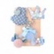 * 4 5Pcs gyerek lányok kézzel készített Bowknot haj klipek Barrette Hairpin haj tartozékok