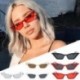 Fekete ezüst NŐI VINTAGE CAT EYE SUNGLASSES RETRO kis keret UV400 EYEWEAR FADHION LADIES