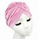 szürke Nők férfiak Unisex indiai stílusban nyújtható Turban kalap haj fejét csomagolja a fej fejrész