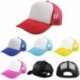 Fehér / rózsaszín Üres sima snapback sapka Unisex férfiak női hip-hop állítható sport baseball sapka