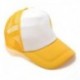 Fehér / sárga Új üres snapback sapka Unisex férfi hip-hop állítható sport baseball sapka