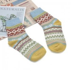 * 5 Téli termál kasmír zokni Női meleg nyúl gyapjú zokni Vékony lágy zokni