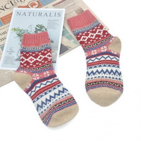 * 4 Nők téli meleg meleg nyúl gyapjú zokni puha lágy zokni Thermal kasmír zokni