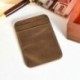GENUINE LEATHER MENS SMALL ID CREDIT CARD WALLET HOLDER SLIM POCKET CASE BROWN