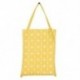 Sárga Kézitáska Vállvászon Tote Satchel Eco Messenger Bevásárlótáska Square Star táska