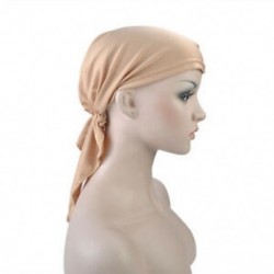 Khaiki Női fejkendő Chemo Hat Bandana Tichel rák Turban előkötött fejfedők Új