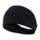 Fekete Férfiak nők sweatband fejpánt jóga tornaterem futó stretch sport izzadság fej zenekar