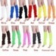Sötét szürke Női téli meleg kötött horgolt magas térd láb melegítő leggings Boot zokni Slouch