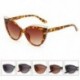 Barna keret Vintage Retro Cat Eye napszemüveg női divat szemüvegek árnyalatok szemüvegek UV400