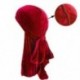Királykék Női férfiak bársonyos lélegző Bandana kalap Turban sapka kültéri sport melegebb fejfedők