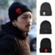 fehér Unisex téli meleg sík kötött sapka Baggy Hip Hop koponya szabadtéri Beanie kötött kalap