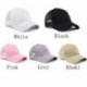* 2 Ezüst 2018 Nők lófarok Baseball sapka Rendetlen bun baseball sapka Snapback Sun Sport sapkák