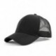 Fekete 2018 lófarok baseball sapka nők rendetlen bun baseball sapka Snapback sun sport sapkák