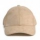 Bézs Unisex férfiak nők velúr baseball sapka Snapback visor sport nap állítható kalap Új
