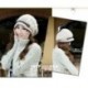 Fekete Divat Női fonott Téli Rageared Meleg Baggy Beanie Kötött Horgolt Ski Hat Cap