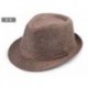 Kék Férfi alkalmi Fedora Trilby gengszter sapka Női nyári strand napsütés Panama kalap