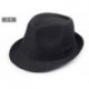 Kék Férfi alkalmi Fedora Trilby gengszter sapka Női nyári strand napsütés Panama kalap