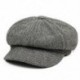 1 * Férfiak Női halszálkás Bunnet Beret Golf Tweed Cabbie Gatsby Hat Hírlevél Ivy Cap