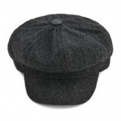 1 * Halszálkás Tweed Gatsby Newsboy sapka Férfi Gyapjú Ivy Hat Golf Vezetés lapos Cabbie