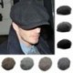 3 * Halszálkás Tweed Gatsby Newsboy sapka Férfi Gyapjú Ivy Hat Golf Vezetés lapos Cabbie