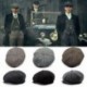 3 * Halszálkás Tweed Gatsby Newsboy sapka Férfi Gyapjú Ivy Hat Golf Vezetés lapos Cabbie