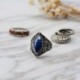 6db Vintage Tibeti Ezüst Midi Gyűrű Boho Beach Gyűrűk Set Női Ékszer Ajándék