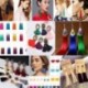 * 15 Fekete Női divat Bohém fülbevaló Vintage Boho hosszú bojt fülbevaló fülbevaló