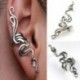 Fashion 1PCS Crystal fül mandzsetta Wrap Clip fülbevaló Punk Rock Temptation fül Stud
