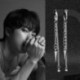 Ezüst színű JIMIN fülbevaló három hosszú függővel - KPOP - BTS - Bangtan Boys - 12