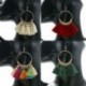 * 32 Fehér   Kávé Vintage nők Bohém fülbevaló Hosszú bojt Fringe Boho Dangle fülbevaló ékszerek