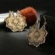 Arany Antik ezüst cigány indiai törzsi etnikai hoop Dangle Mandala fülbevaló Boho Új