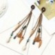 Női Divat Vintage Fülbevaló Bohém Hosszú címer Fringe Boho Dangle Fülbevaló