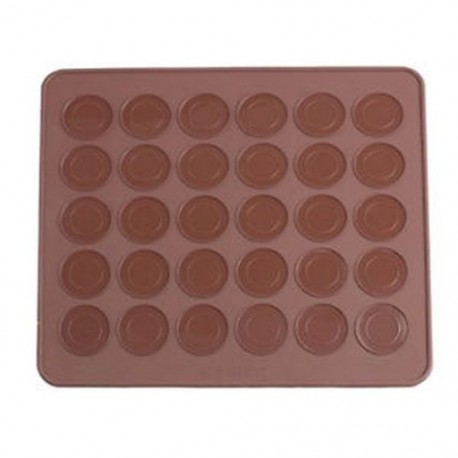 285mm x 255mm-es Macaron sütőlap - szilikon sütőlap - S5A3